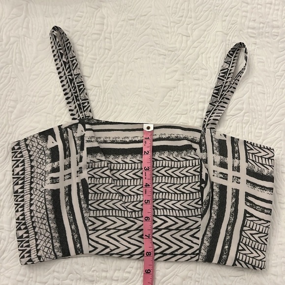 Masaba Tribal Print Crop Top with Dhoti Skirt - Picture 10 of 14